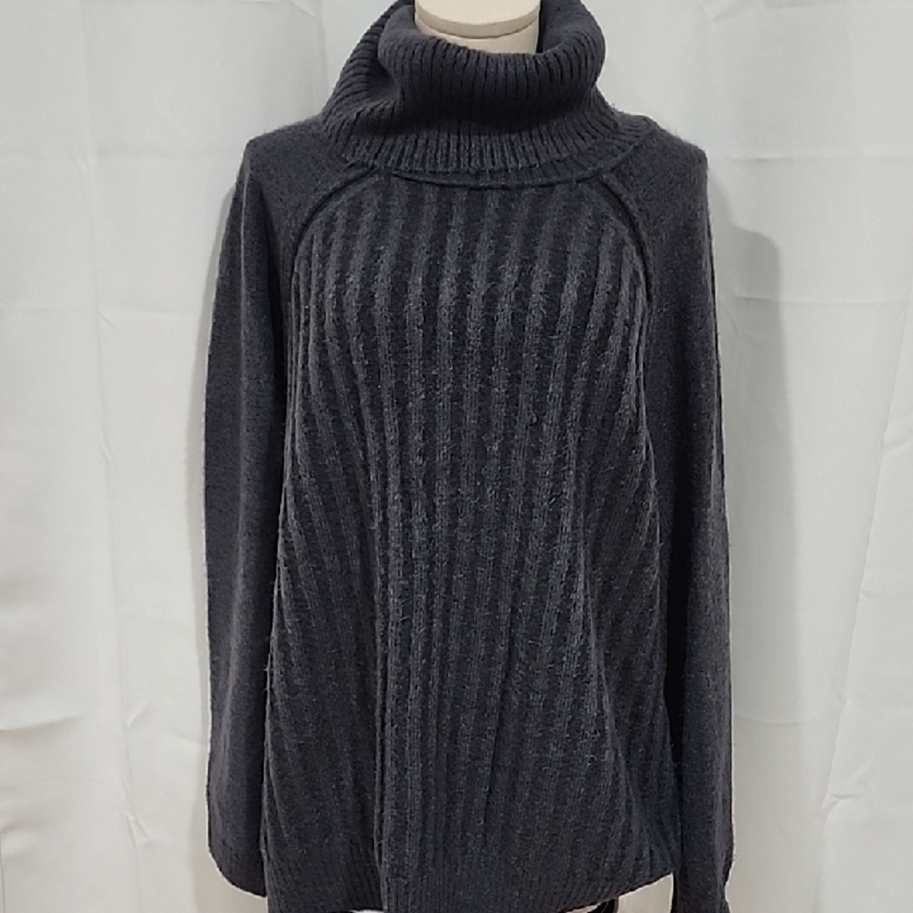FP Movement by Free People Charcoal Turtleneck Sweater